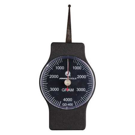 JONARD TOOLS Dynamometer Gauge, Dial, 400-4000g GD-400