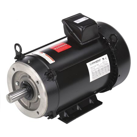 MARATHON MOTORS Vector Motor, 22.3 lb-ft, 7.5 HP, 230/460 V 213THFW7726