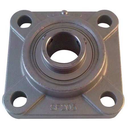 NTN Flange Bearing, 4-Bolt, Ball, 1-7/16" Bore SUCF207-23