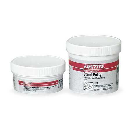 Loctite Gray Fixmaster® Steel Putty, 1 lb. Kit 219292