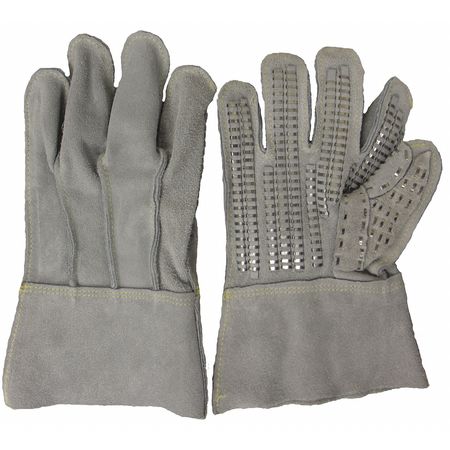 STEEL GRIP Cut Resistant Gloves, Uncoated, L, 1 PR 644-4