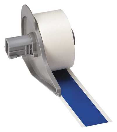 Brady Label Tape Cartridge, Blue, Labels/Roll: Continuous M71C-1000-595-BL
