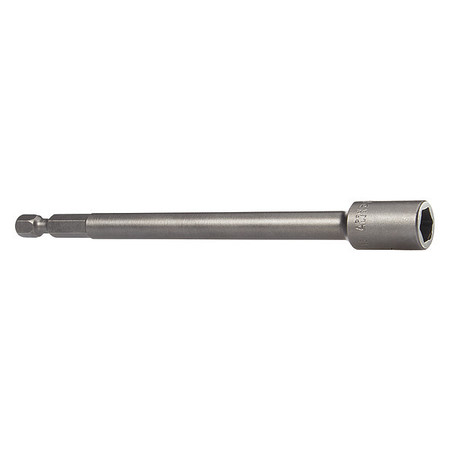 APEX TOOL GROUP Nutsetter, 5/16"Hex, 4" L, Steel, Unfinished M6N-0810-4