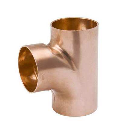 STREAMLINE 2" NOM C Copper DWV Tee, Max. Pressure: 364 psi @ 100 Degrees F W 07522