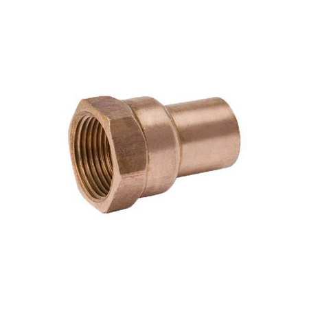 Streamline 1" NOM Street x 1" FPT Copper Adapter W 01563