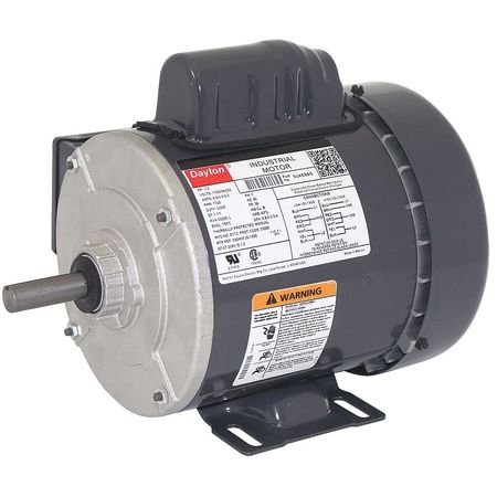 DAYTON Capacitor-Start General Purpose Motor, 1/3 HP, 115/208-230V AC Voltage, 56 Frame 5UKE8