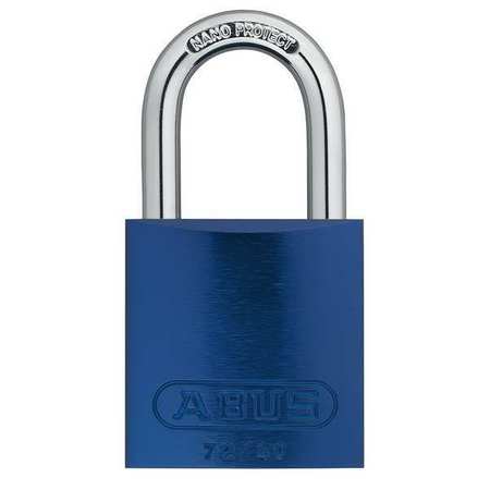 ABUS Lockout Padlock, KA, Blue, 1-1/2"H 72 /40 KA Blue