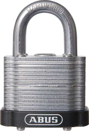 ABUS Lockout Padlock, KD, MK, Black, 1-3/8"H 41/40 KD Black