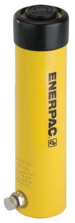 ENERPAC RW106, 11180 lbs Capacity, 6.11 in Stroke, General Purpose Hydraulic Cylinder, Cylindrical Model RW106