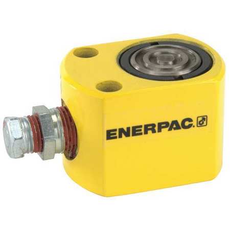 ENERPAC RW50, 4970 lbs Capacity, .62 in Stroke, General Purpose Hydraulic Cylinder, Block Model RW50
