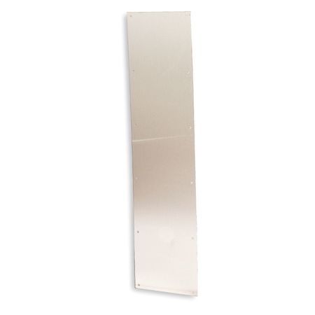 ROCKWOOD Door Protection Plate, 8Hx40W, Brass 5U653