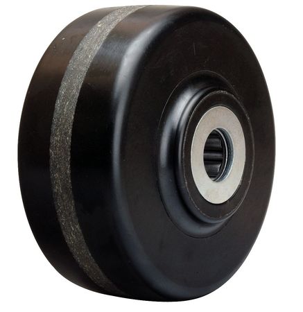 ZORO SELECT Caster Wheel, Phenolic, 6 in., 1800 lb. W-625-P-1