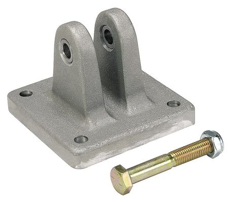 SPEEDAIRE Clevis Bracket, For 2-1/2, 3 In Bore, Alum 5VNY4