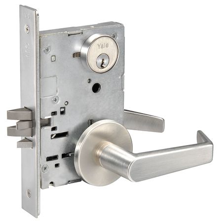 YALE Lever Lockset, Mechanical, Storeroom AUR8805FL x 626