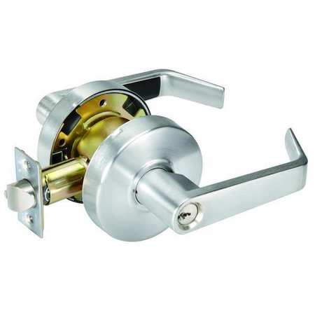 Yale Lever Lockset, Mechanical, Entrance AU4607LN x 626