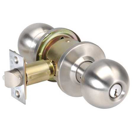 Yale Knob Lockset, Mechanical, Entrance, Grd. 2 CA4607 x 630