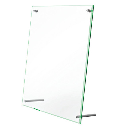 DEFLECTO Sign Holder, Freestanding, 4x6, Acrylic 799493GR