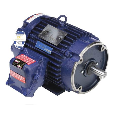 MARATHON MOTORS Hazardous Loc Mtr, 3 Ph, TEFC, 3 HP, T3B 182TTGCD6569