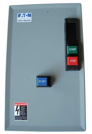 Eaton Nonreversing IEC Magnetic Motor Starter, 1NO ECX09C1ABA-R63/C