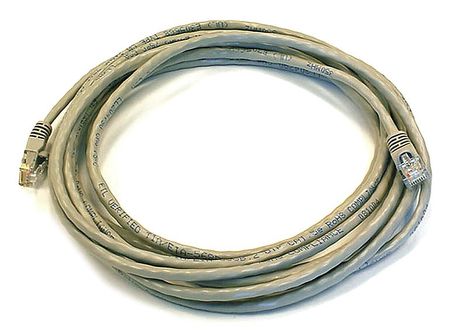 MONOPRICE Ethernet Cable, Cat 5e, Gray, 14 ft. 138