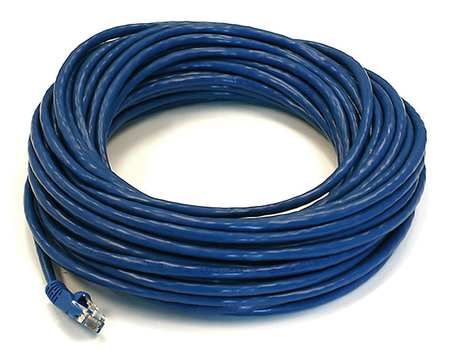MONOPRICE Ethernet Cable, Cat 5e, Blue, 50 ft. 143