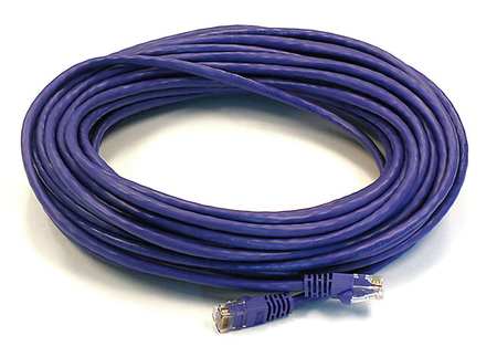 MONOPRICE Ethernet Cable, Cat 5e, Purple, 50 ft. 2163