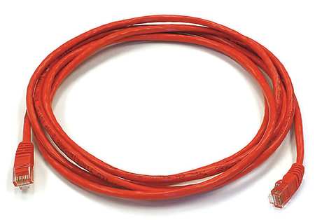 MONOPRICE Ethernet Cable, Cat 6, Red, 10 ft. 3441