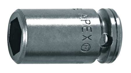 APEX TOOL GROUP 1/4" Drive, 1/4 in Hex SAE Socket, 6 Points MX-1108