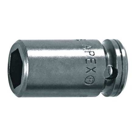 APEX TOOL GROUP 1/4" Drive, 5/16 in Hex SAE Socket, 6 Points MHA-510