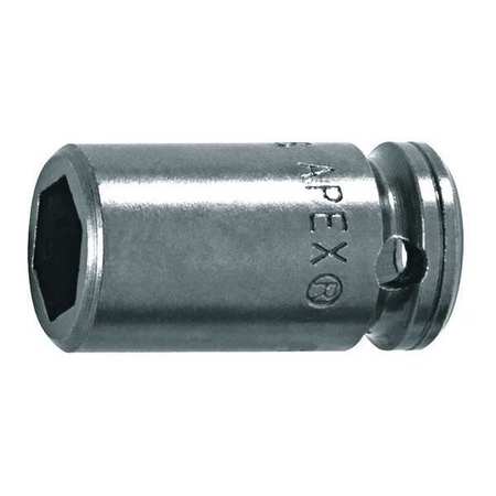 Apex Tool Group 1/4" Drive, 5/16 in Hex SAE Socket, 6 Points MHA-510