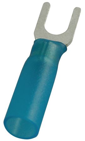 POWER FIRST 16-14 AWG Heat-Shrink Fork Terminal #10 Stud PK25 5WHJ6