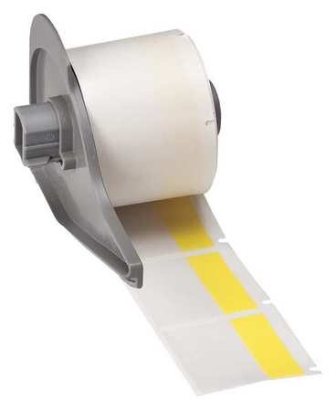 Brady Cartridge Label, Yellow/Translucent, Labels/Roll: 250 M71-32-427-YL