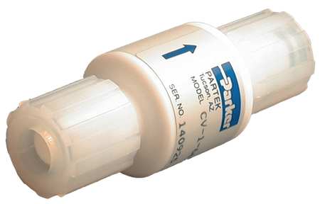 PARKER 1/4" PTFE Check Valve CV-1-2244