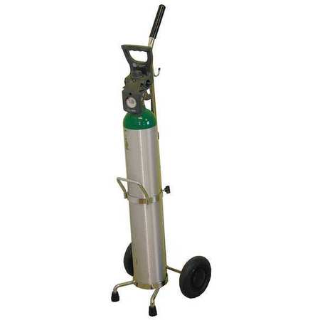 SAFTCART Cylinder Trolley, 38 In. H, 100 lb. MDE-6X