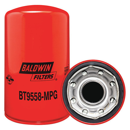 BALDWIN FILTERS Hydraulic Filter, 4-21/32 x 8-3/32 In BT9558-MPG