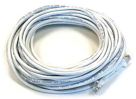 Monoprice Ethernet Cable, Cat 6, White, 50 ft. 2217