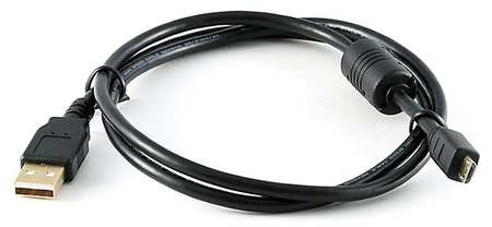 MONOPRICE USB 2.0 Cable, 3 ft.L, Black 5457