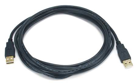 Monoprice USB 2.0 Cable, 6 ft.L, Black 5443