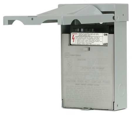 EATON Fusible Air Conditioning Disconnect Switch, 240V AC, NEMA 3R ACD222RNM-A2