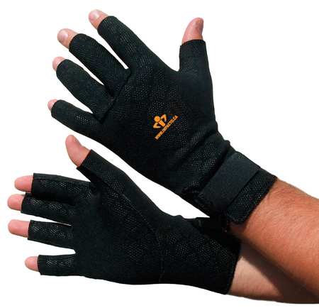 IMPACTO Anti-Vibration Gloves, M, Black, PR TS199M