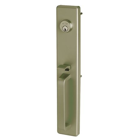 FALCON Escutcheon Pull w/Lock and Thumbpiece 512TP SP313