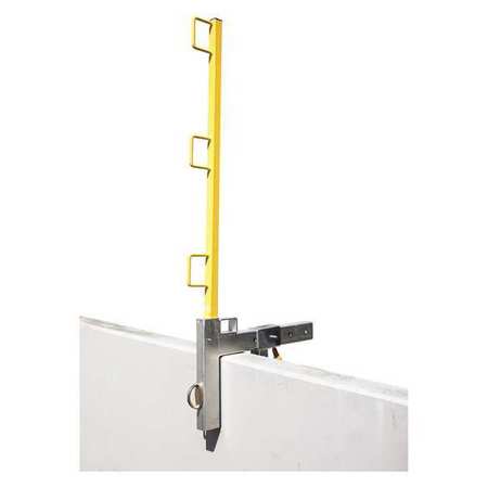 GUARDIAN EQUIPMENT Parapet Anchor System, 28 In. L 15171