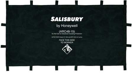 SALISBURY Arc Blanket, 15kA, 4 x 8 Ft., Blue ARC48-15PS