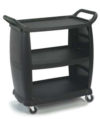 ZORO SELECT Bussing and Transport Cart, 300 Lb. Cap CC203603