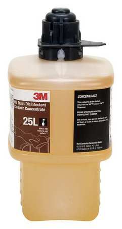 3M HB Quat Disinfecting Cleaner, 2L Bottle 25L
