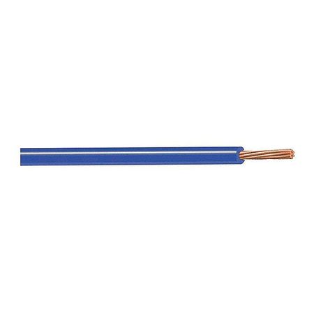 Carol Hookup Wire, CSA TEW, UL 1015, 18 AWG, 100 ft, Blue, Color-Coded PVC Insulation C2103A.12.07