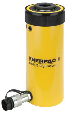 ENERPAC RCH306, 36.1 ton Capacity, 6.13 in Stroke, Single-Acting, Hollow Plunger Hydraulic Cylinder RCH306