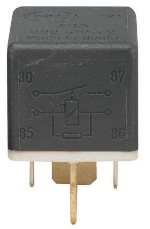 ZORO SELECT Power Relay, SPST, 50A, 12VDC 5ZMU6