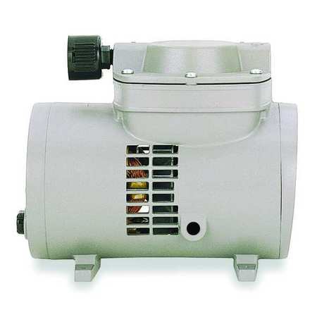 THOMAS Compressor/Vacuum Pump, 1/10 HP, 12V 907CDC18