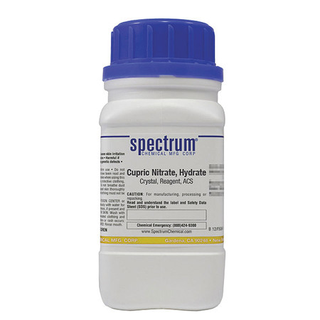 SPECTRUM Cprc Ntrt, Hydrate, Crstl, Rgnt, ACS, 125g C1405-125GM